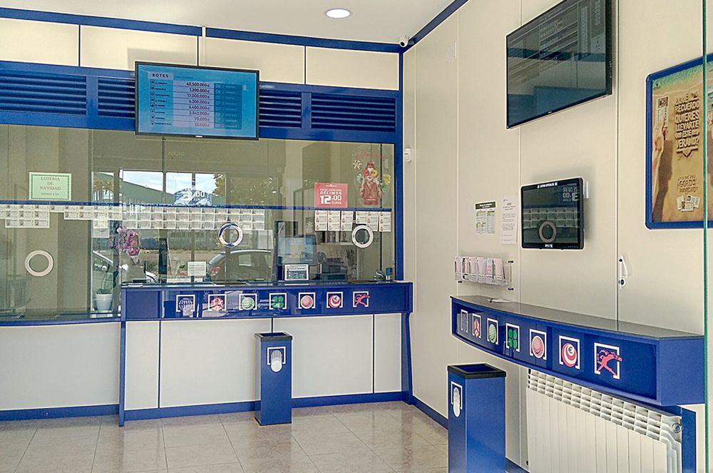 Interior de Administración de loterías Nº23 Vitoria.